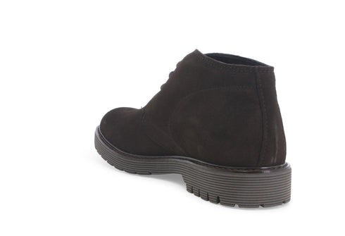 Melluso Uomo Polacchini Camoscio U0550D-227499 Marrone